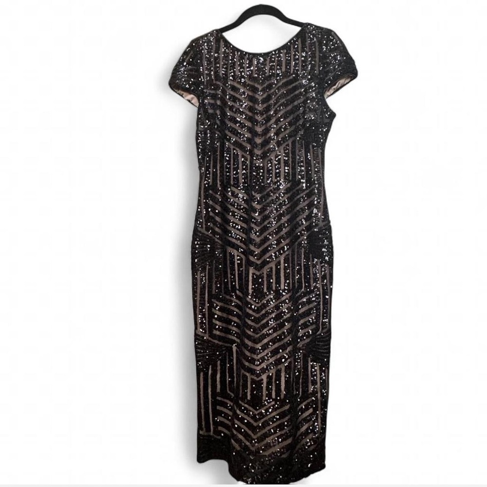 Dress the Population Black Sequin Maxi Dress 🍒 OPEN TO OFFERS 🍒